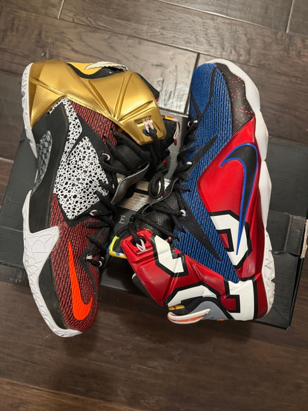 Nike LeBron 12 SE What The LeBron Men Size 11 Worn Once OG Box 802193-909